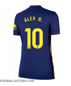 Günstige Atletico Madrid Alex Baena #10 Auswärtstrikot Damen 2025-26 Kurzarm